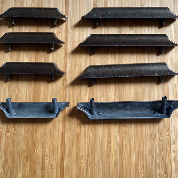 8 Piece DIY Bronze Colored Drawer Handles Pulls for Cabinets Dressers Armoire - Picture 3 of 7